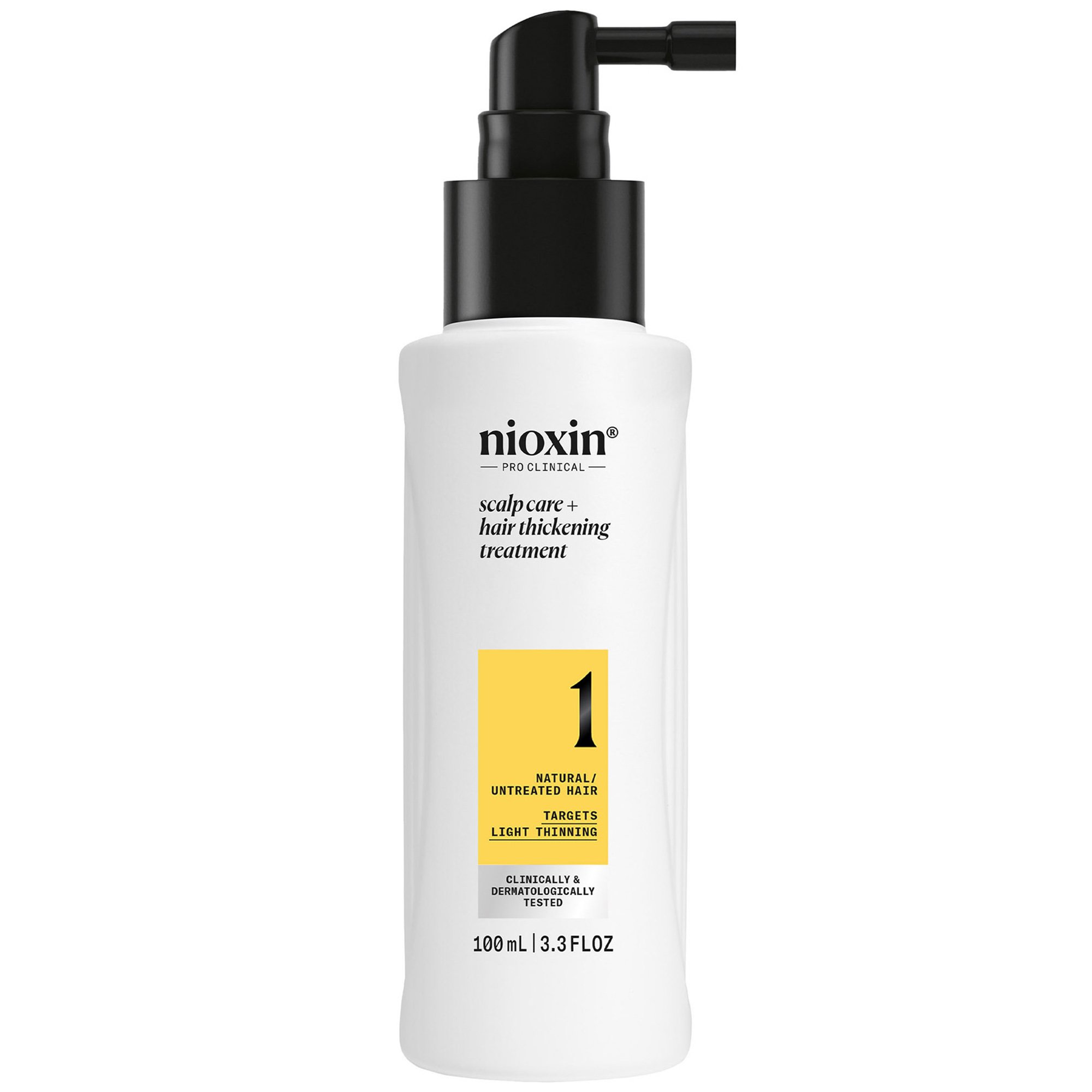 Nioxin Scalp & Hair Treatment Serum System 1 Ορός για Φυσικά Μαλλιά με Ελαφριά Αραίωση 100ml