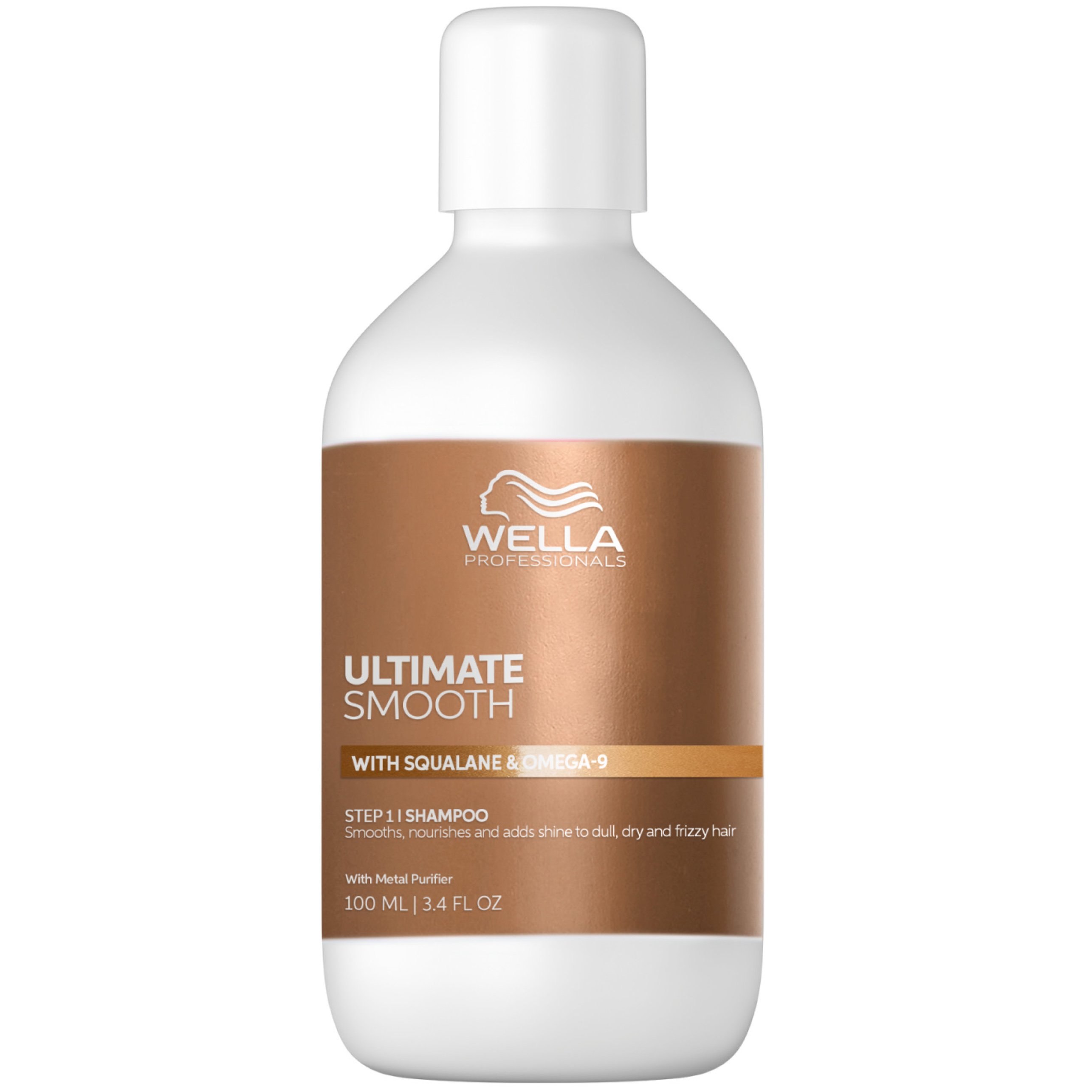 Wella Professionals Ultimate Smooth Step 1 Shampoo Σαμπουάν για Θαμπά, Ξηρά & Φριζαρισμένα Μαλλιά - 100ml