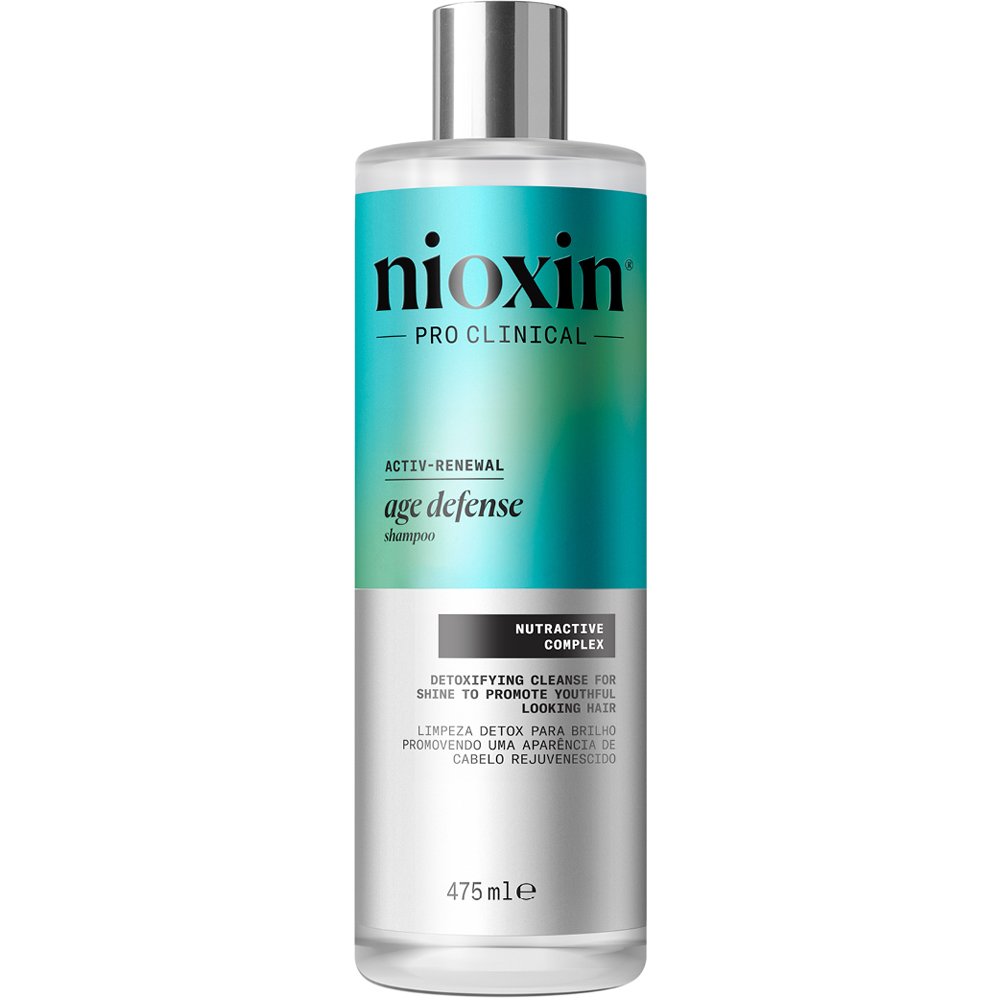 Nioxin Activ Renewal Age Defense Shampoo Σαμπουάν για Νεανικά & Λαμπερά Μαλλιά με Αντιγηραντική Δράση 475ml
