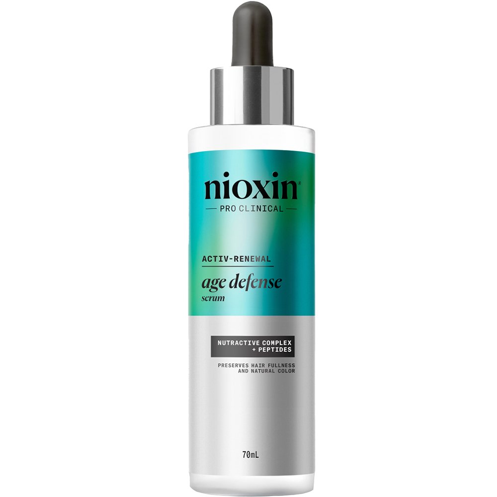 Nioxin Activ Renewal Age Defense Serum 70ml,Αντιγηραντικός Ορός για την Διατήρηση & Ενίσχυση της Πυκνότητας των Μαλλιών με Δράση Κατά της Εμφάνισης του Πρόωρου Γκριζαρίσματος