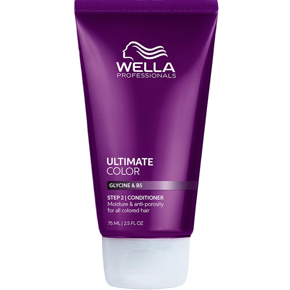 Wella Professionals Ultimate Color Conditioner Step 2 Μαλακτική Κρέμα Ενυδάτωσης & Φροντίδας του Χρώματος για Βαμμένα Μαλλιά με Γλυκίνη & Βιταμίνη Β5, 75ml