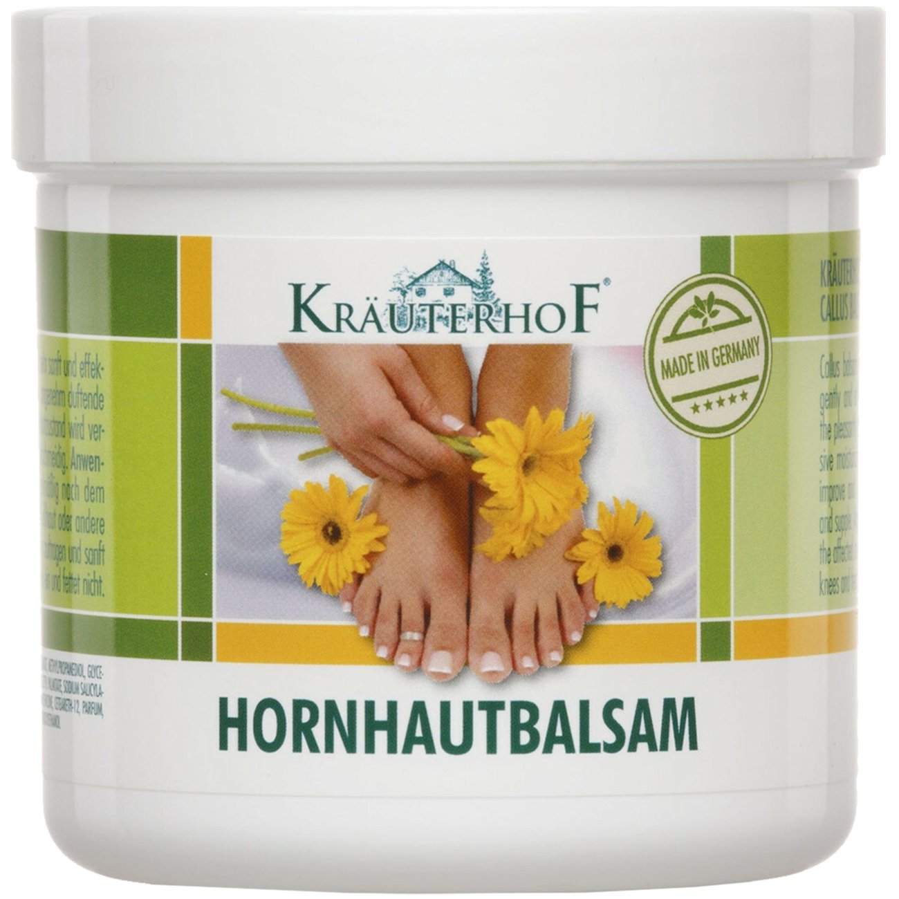 Krauterhof Callus Balsam Μαλακτικό Βάλσαμο για Ξηρό & Σκληρό Δέρμα σε Αγκώνες, Πτέρνες & Γόνατα 250ml