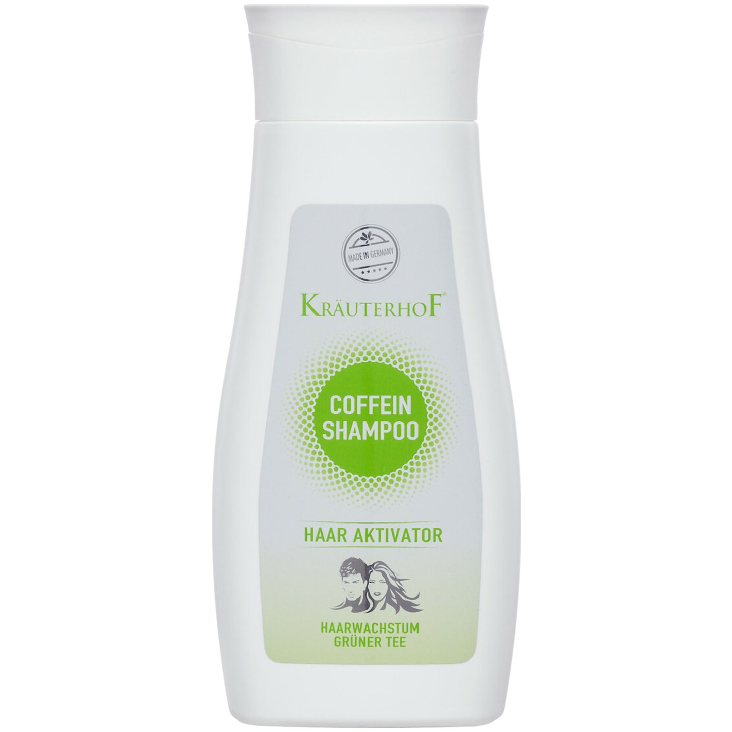 Krauterhof Krauterhof Coffein Shampoo Hair Activator Θρεπτικό & Τονωτικό Σαμπουάν με Καφεΐνη για Δυνατά Μαλλιά 250ml