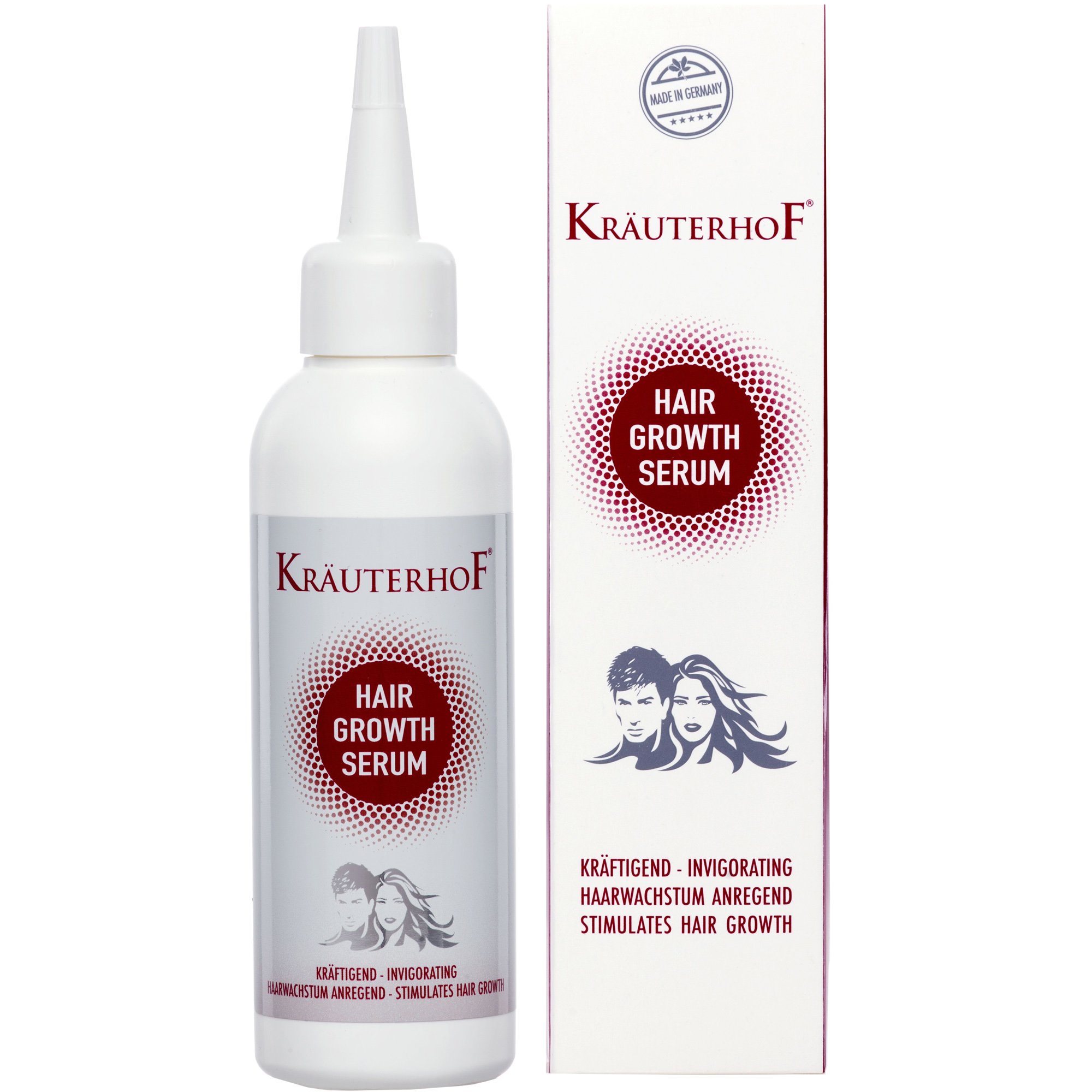 Krauterhof Hair Growth Serum Ορός που Διεγείρει την Ανάπτυξη των Μαλλιών Κατά της Τριχόπτωσης 100ml