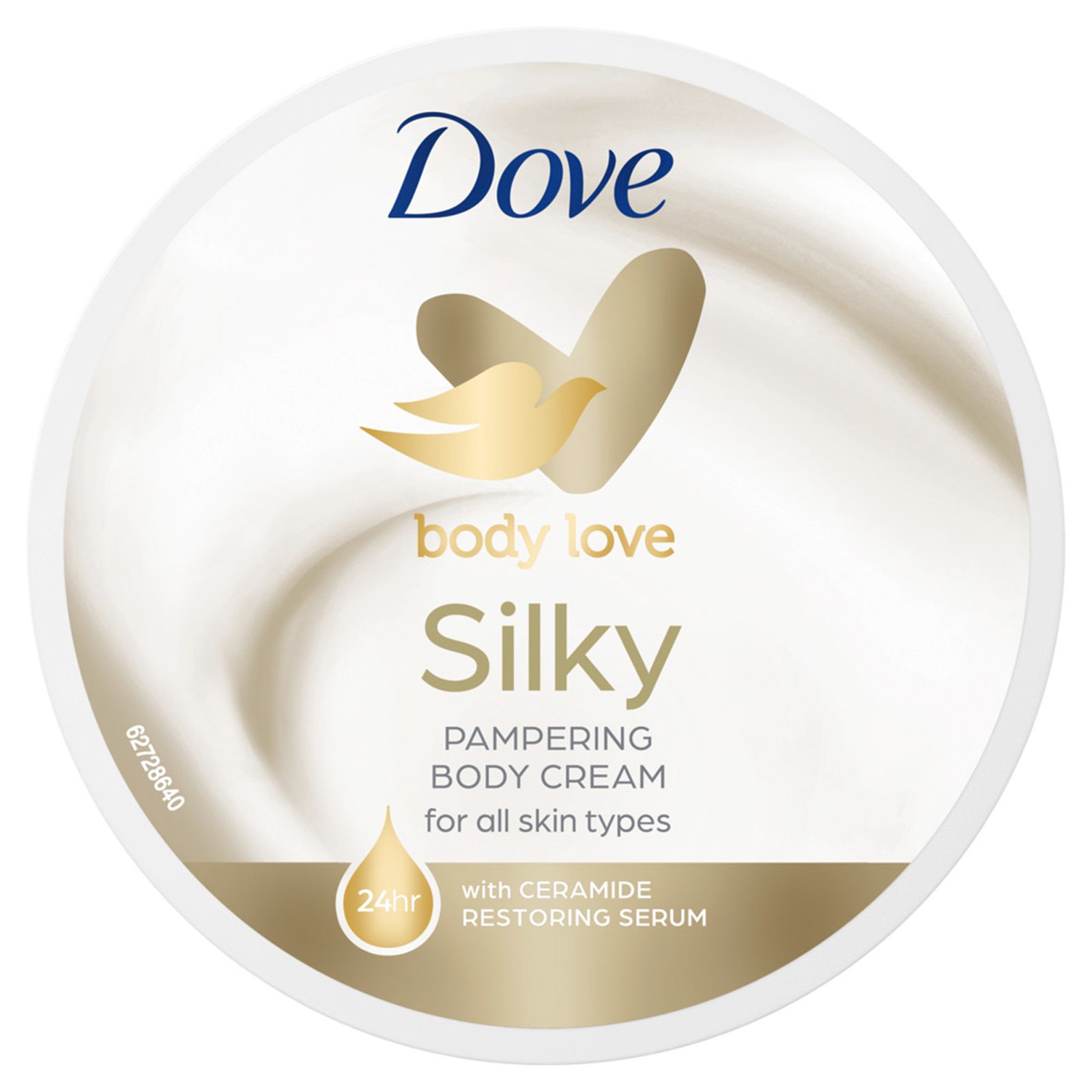 Dove Silky Nourishment Pampering Body Cream Ενυδατική Κρέμα Σώματος που Αφήνει την Επιδερμίδα Απαλή σαν Μετάξι 300ml