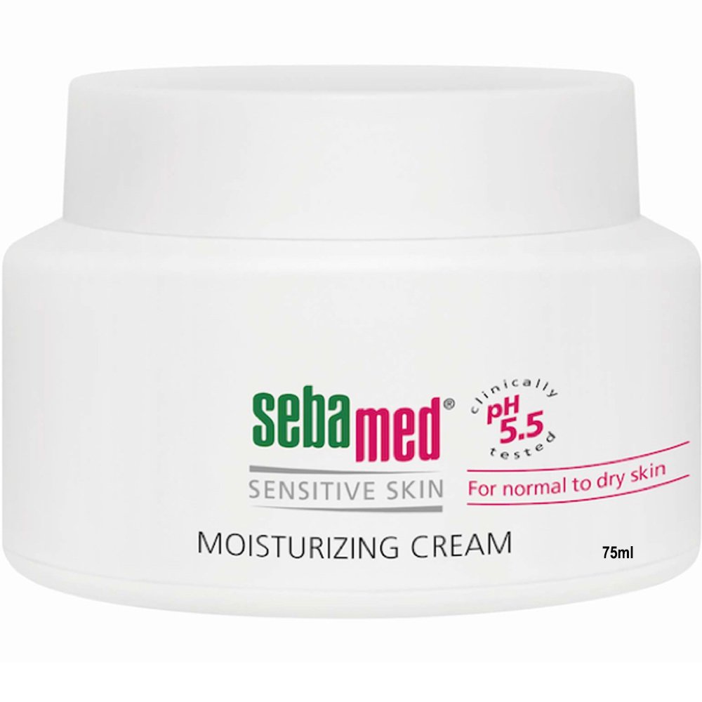 Sebamed Moisturizing Cream Ενυδατική Κρέμα Προσώπου για Ευαίσθητο, Φυσιολογικό προς Ξηρό Δέρμα 75ml 58150