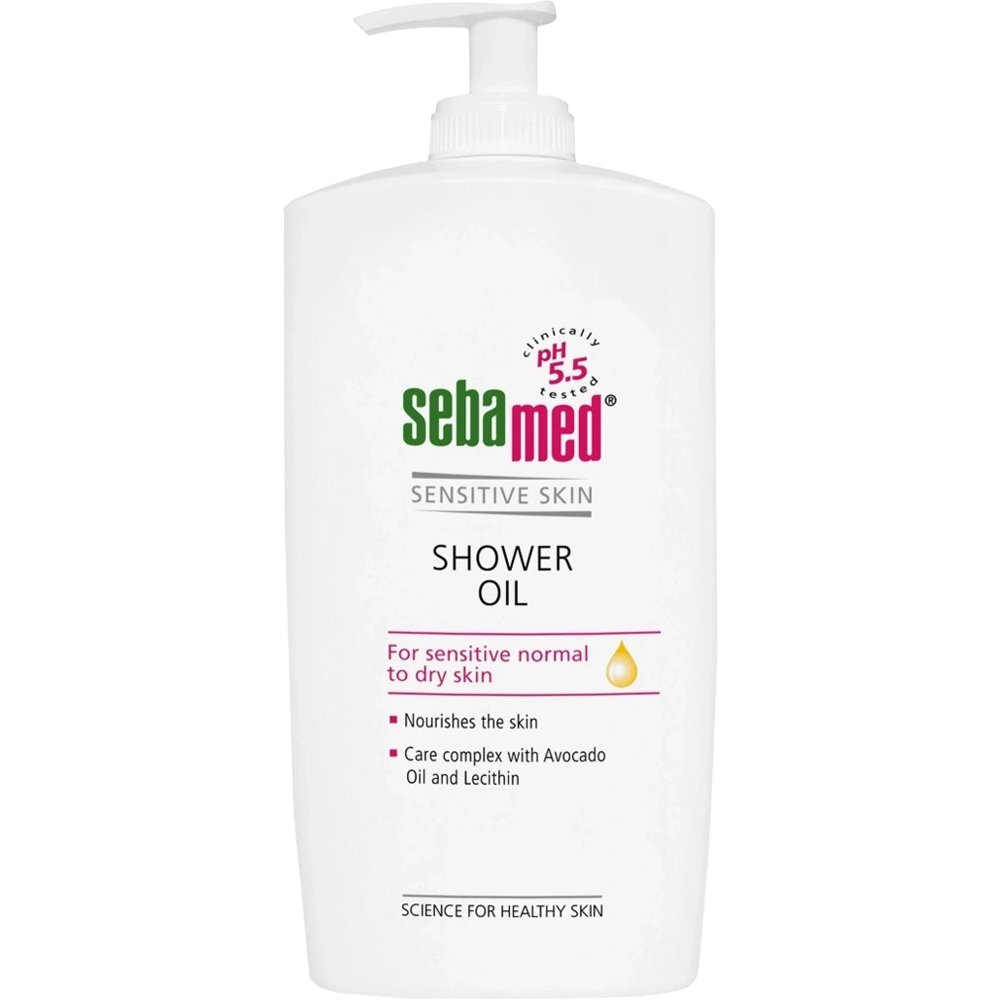 Sebamed Sensitive Skin Shower Oil Ελαιώδες Αφρόλουτρο για Ξηρό & Ερεθισμένο Δέρμα 500ml