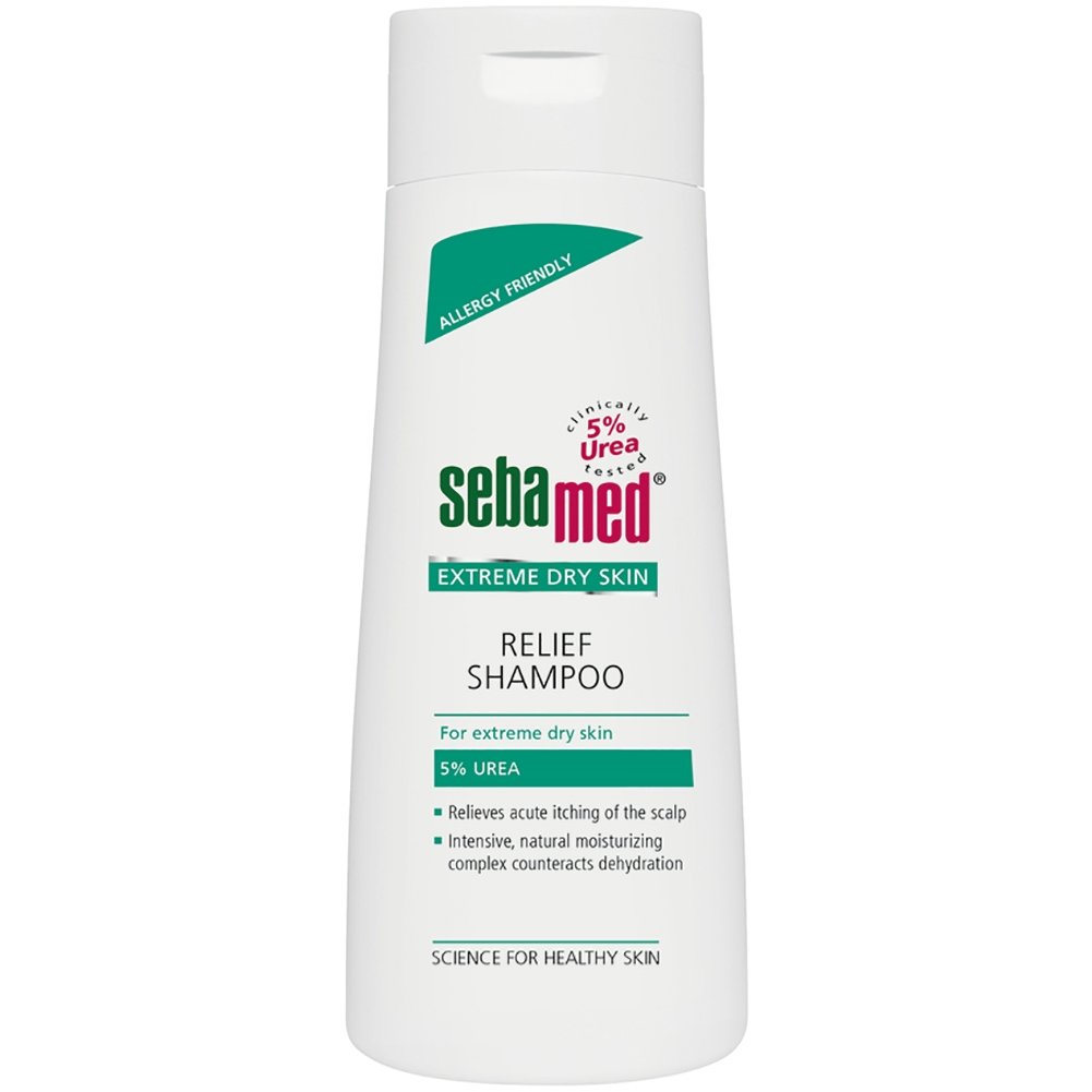 Sebamed Extreme Dry Skin Relief Shampoo with 5% Urea Σαμπουάν Ενυδάτωσης για την Καταπολέμηση της Ξηροδερμίας 200ml 55337