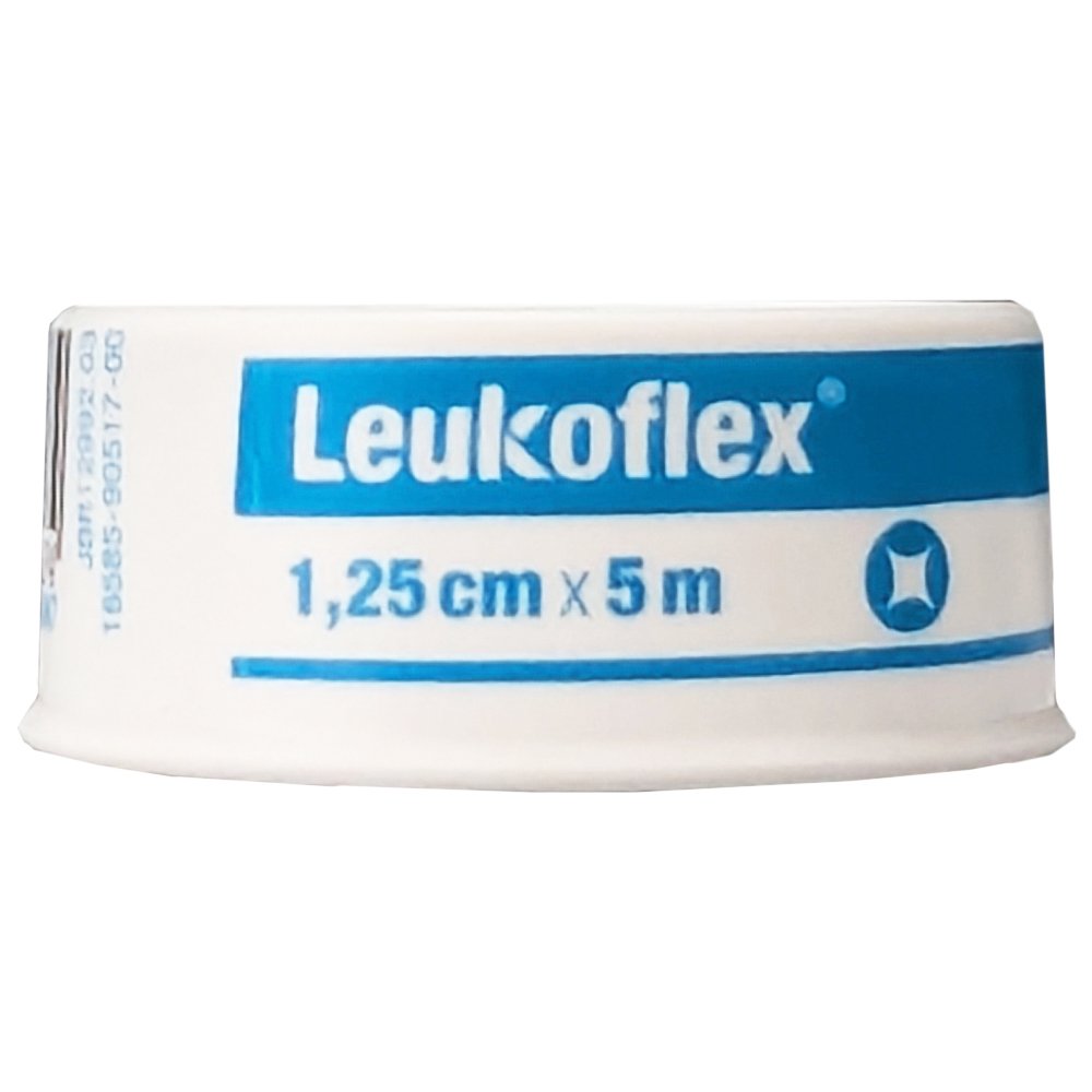 Leukoplast Leukoflex Transparent Waterproof Medical Tape 1,25cm x 5m Αδιάβροχη Διάφανης Αυτοκόλλητη Ταινία Στερέωσης Επιδέσμων 1 Τεμάχιο