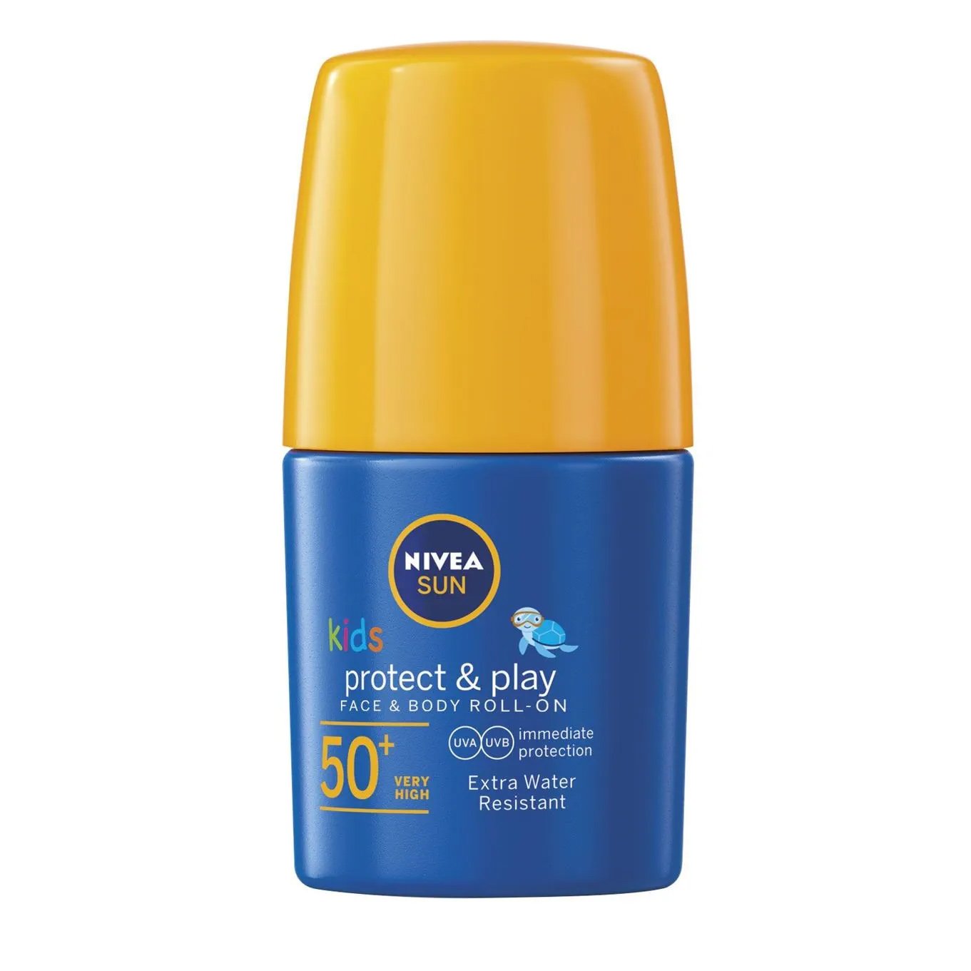 Nivea Nivea Sun Kids Protect & Play Face & Body Spf50+ Παιδικό Αντηλιακό Πολύ Υψηλής Προστασίας σε Μορφή Roll on 50ml