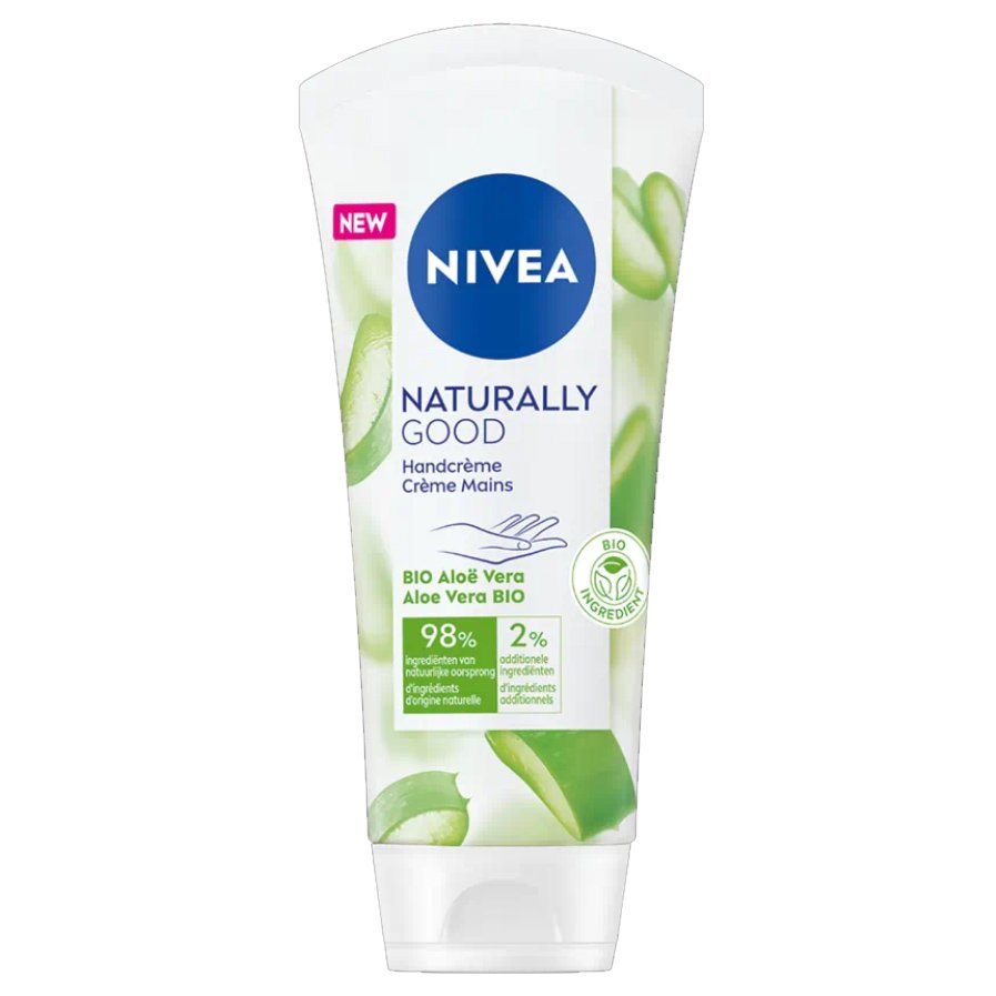 Nivea Naturally Good Hand Cream with Aloe Vera Ενυδατική Κρέμα Χεριών με Αλόη 75ml