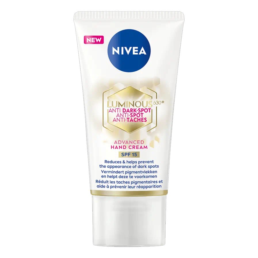 Nivea Luminous630 Anti Spot Advanced Hand Cream Spf15 Κρέμα Χεριών με Υαλουρονικό Οξύ Κατά των Πανάδων 75ml