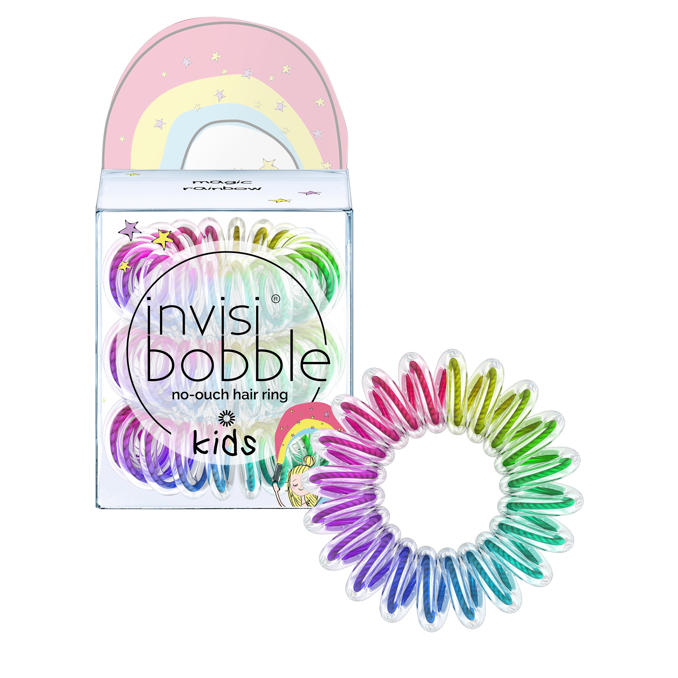 Invisibobble Kids Magic Rainbow Λαστιχάκια 3 Τεμάχια