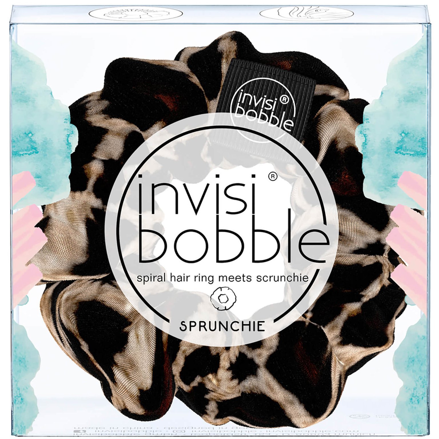 Invisibobble Hair Ring Sprunchie Purrfection Λαστιχάκι Μαλλιών με Υφασμάτινη Επένδυση για Απόλυτο Κράτημα & Στυλ 1 Τεμάχιο