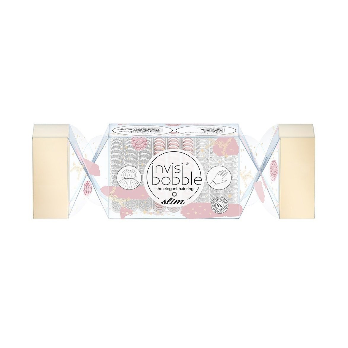 Invisibobble Slim Trio Cracker That’s Crackin 9 Τεμάχια