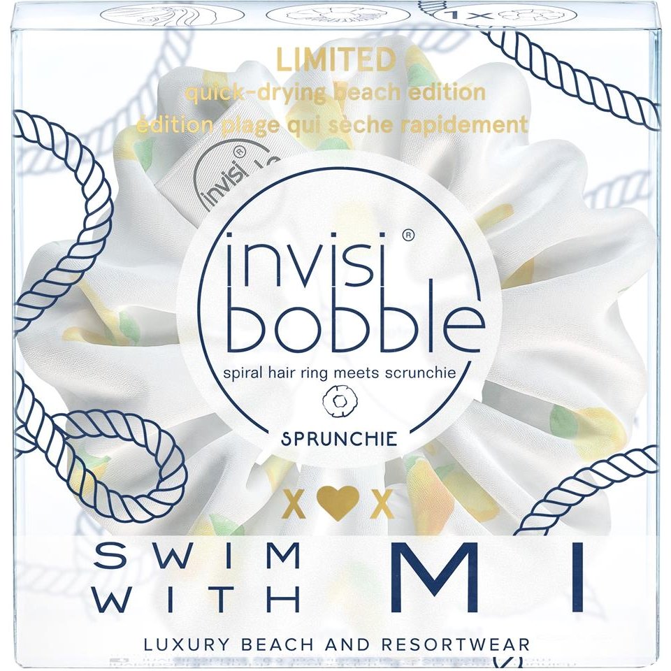 Invisibobble Swim With Mi Λαστιχάκι Μαλλιών με Αδιάβροχο Ύφασμα και Γερό Κράτημα 1τμχ
