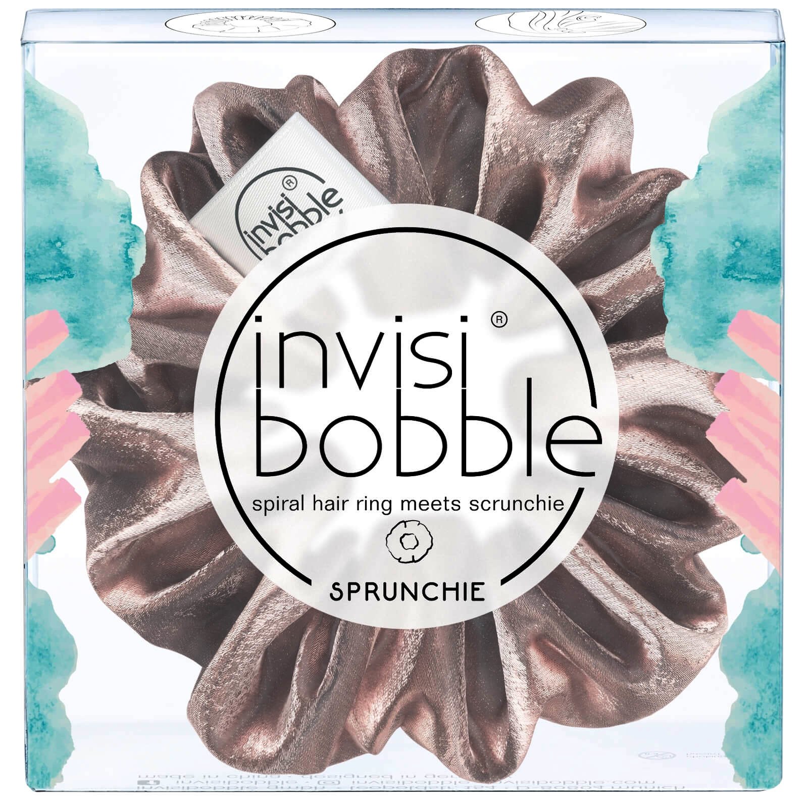 Invisibobble Hair Ring Sprunchie Satin Pink Λαστιχάκι Μαλλιών με Υφασμάτινη Επένδυση για Απόλυτο Κράτημα & Στυλ 1 Τεμάχιο