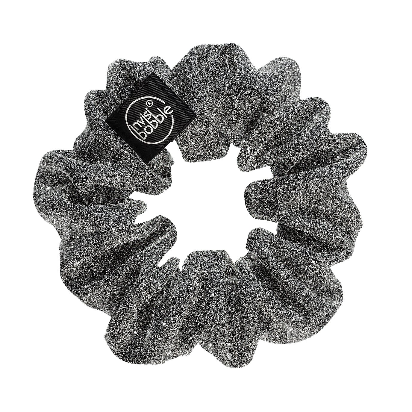 Invisibobble You Dazzle me Sparkling Dark Silver Λαστιχάκι Μαλλιών 1 Τεμάχιο