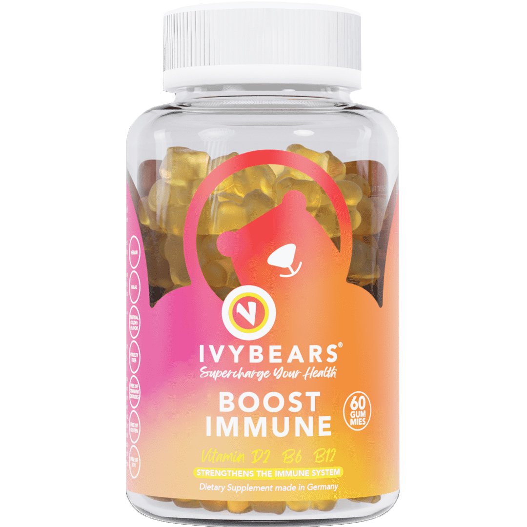 IvyBears IvyBears Boost Immune Συμπλήρωμα Διατροφής Βιταμινών & Μετάλλων για Ενίσχυση του Ανοσοποιητικού με Υπέροχη Γεύση Εσπεριδοειδών 60 Ζελεδάκια