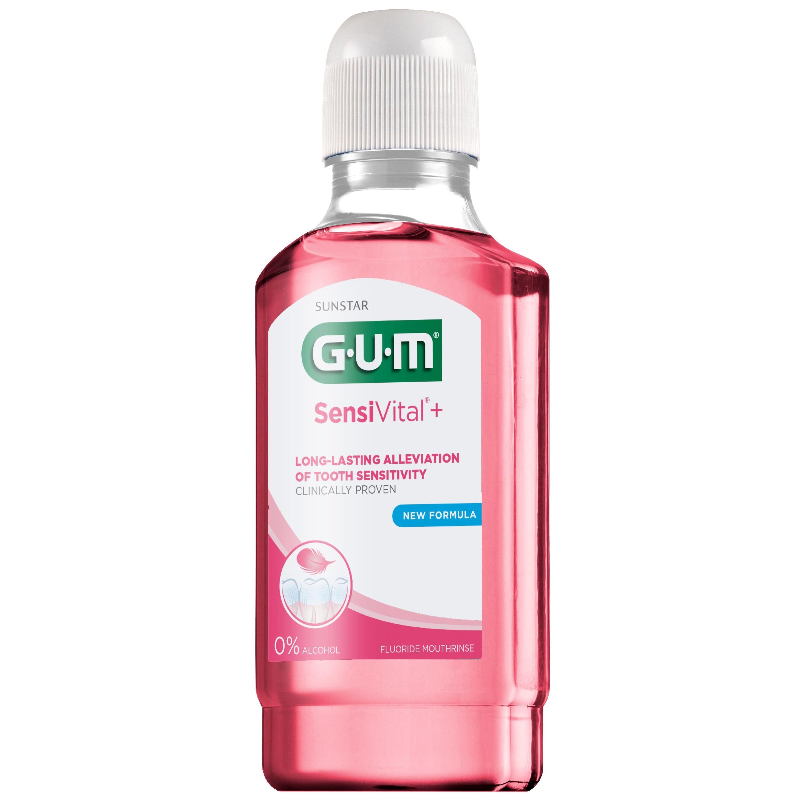 Gum SensiVital Mouthrinse 1727 Στοματικό Διάλυμα για τα Ευαίσθητα Δόντια 300ml