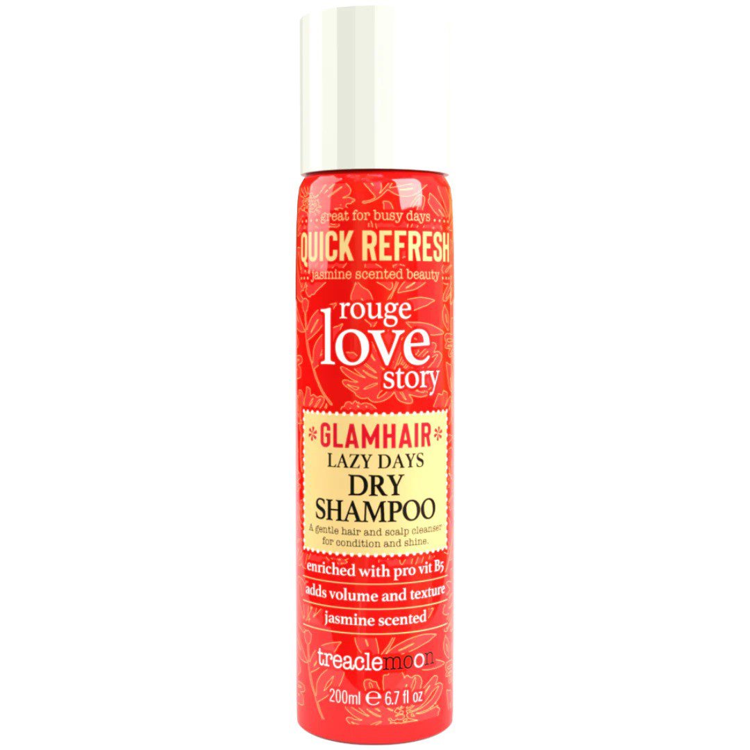 Treaclemoon Treaclemoon Rough Love Story Quick Refresh Glamhair Dry Shampoo Ξηρό Σαμπουάν για Γρήγορη Ανανέωση που Αναζοωγονεί τα Μαλλιά 200ml