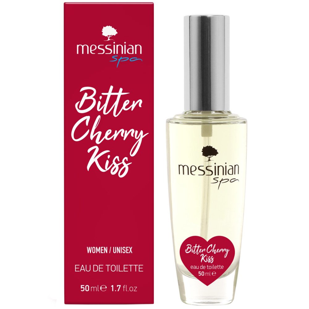 Messinian Spa Bitter Cherry Kiss Eau De Toilette Ανδρικό & Γυναίκειο Μεθυστικό & Γλυκό Άρωμα Κερασιού για Έντονο Προφίλ 50ml