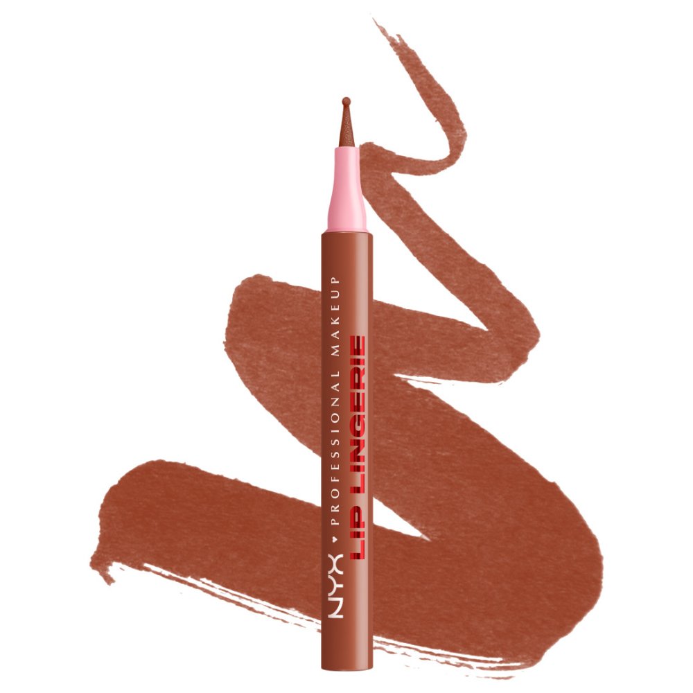 Nyx Professional Makeup Lip Lingerie Staining Wear Lip Liner Αδιάβροχο Μολύβι Χειλιών Μακράς Διάρκειας για Εύκολη Εφαρμογή & Σταθερό Αποτέλεσμα 1ml - 02 Naughty Nude