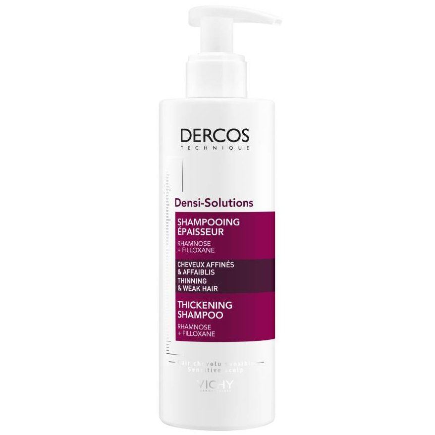 Vichy Vichy Dercos Densi-Solutions Thickening Shampoo Σαμπουάν Πύκνωσης για Αδύναμα - Λεπτά Μαλλιά 250ml