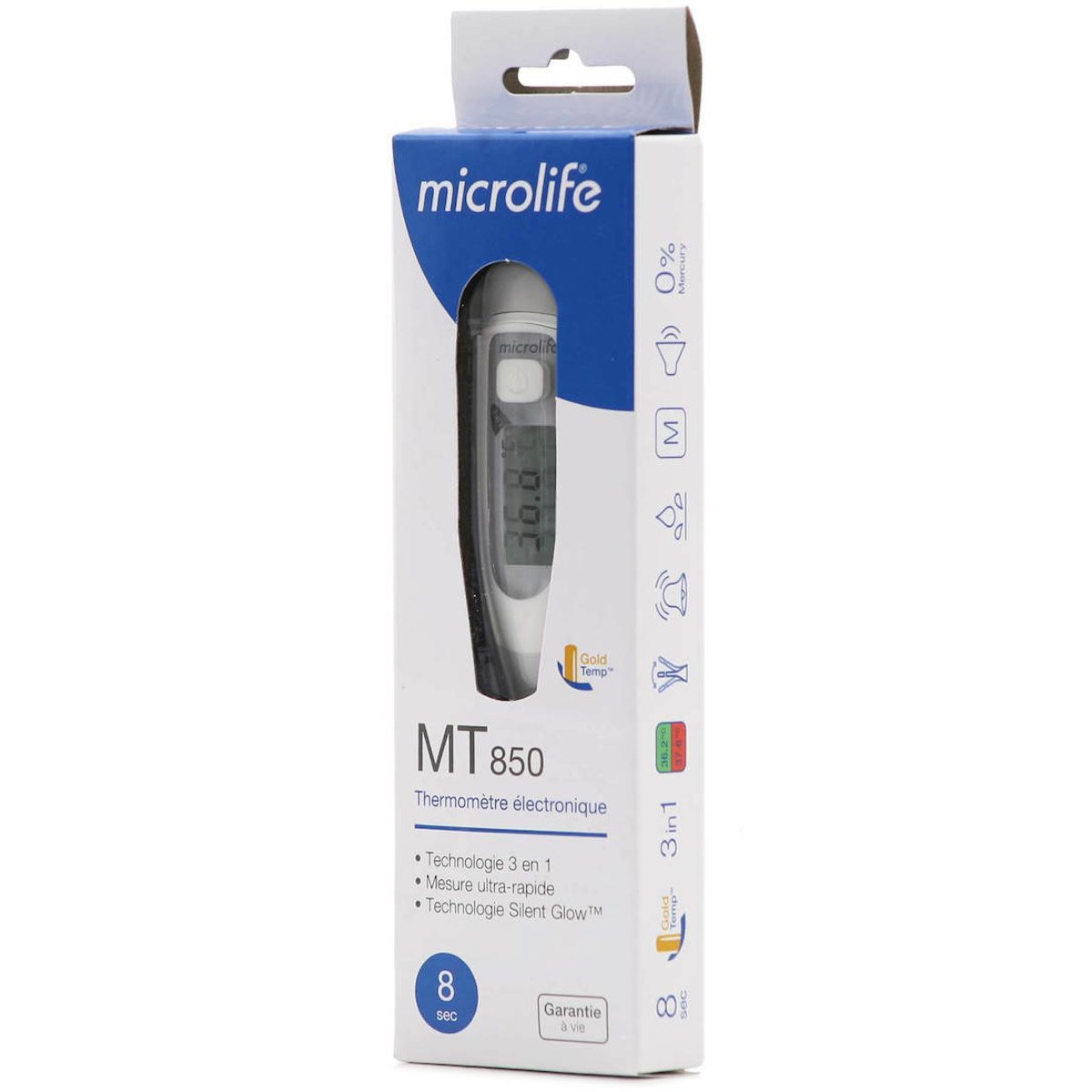 Microlife ΜΤ 850 3 σε 1 Ψηφιακό Θερμόμετρο 1 Τεμάχιο