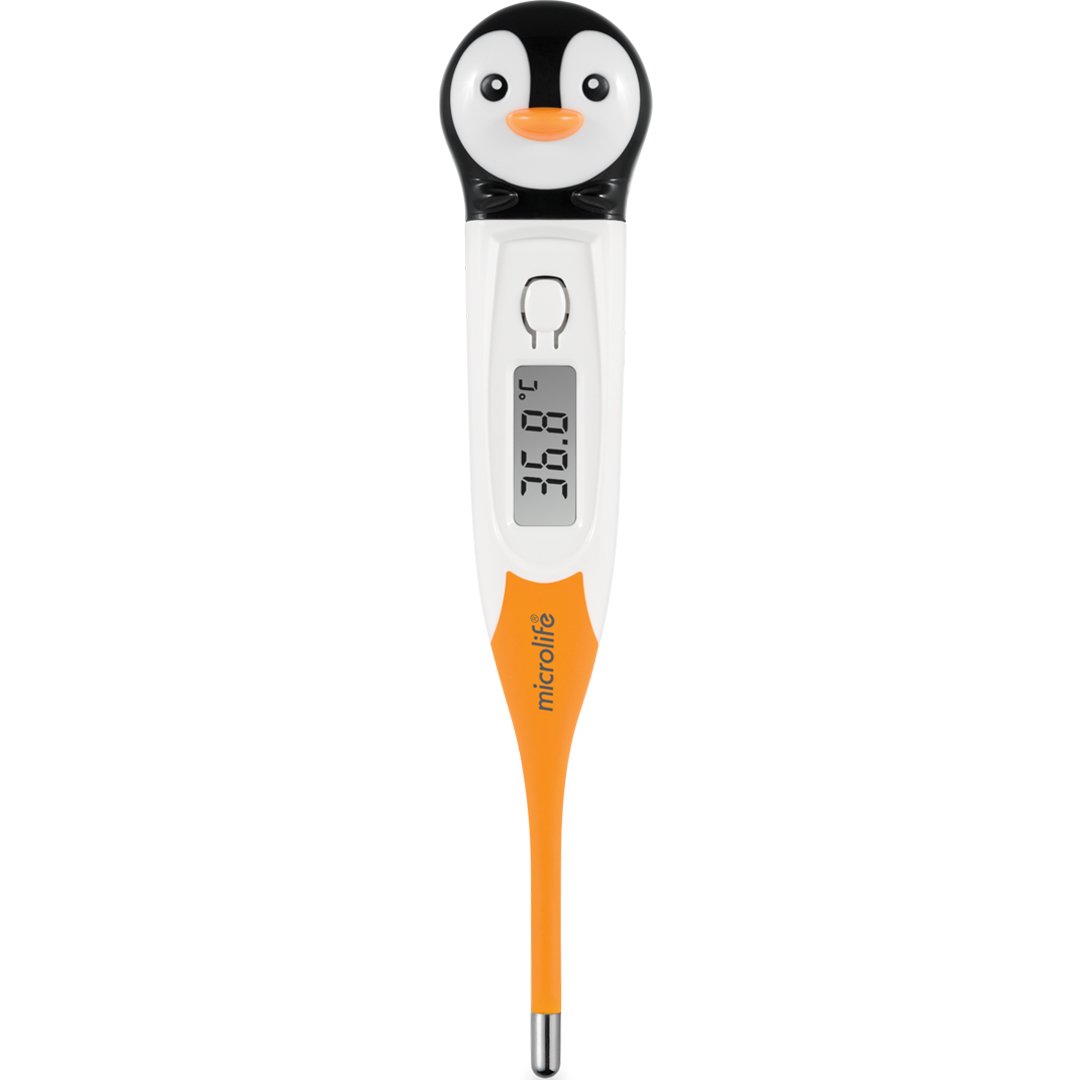 Microlife Microlife MT 720 Digital Thermometer Penguin Ψηφιακό Θερμόμετρο με Σχεδιασμό Φιλικό προς τα Παιδιά & Εύκαμπτη Άκρη για Άνετη Χρήση 1 Τεμάχιο