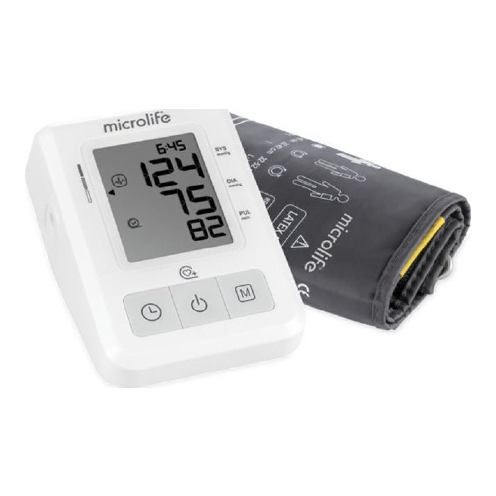 Microlife BP B1 Classic Blood Pressure Monitor Ψηφιακό Πιεσόμετρο Μπράτσου με Τεχνολογία IHB για Ανίχνευση Ακανόνιστου Καρδιακού Παλμού 1 Τεμάχιο