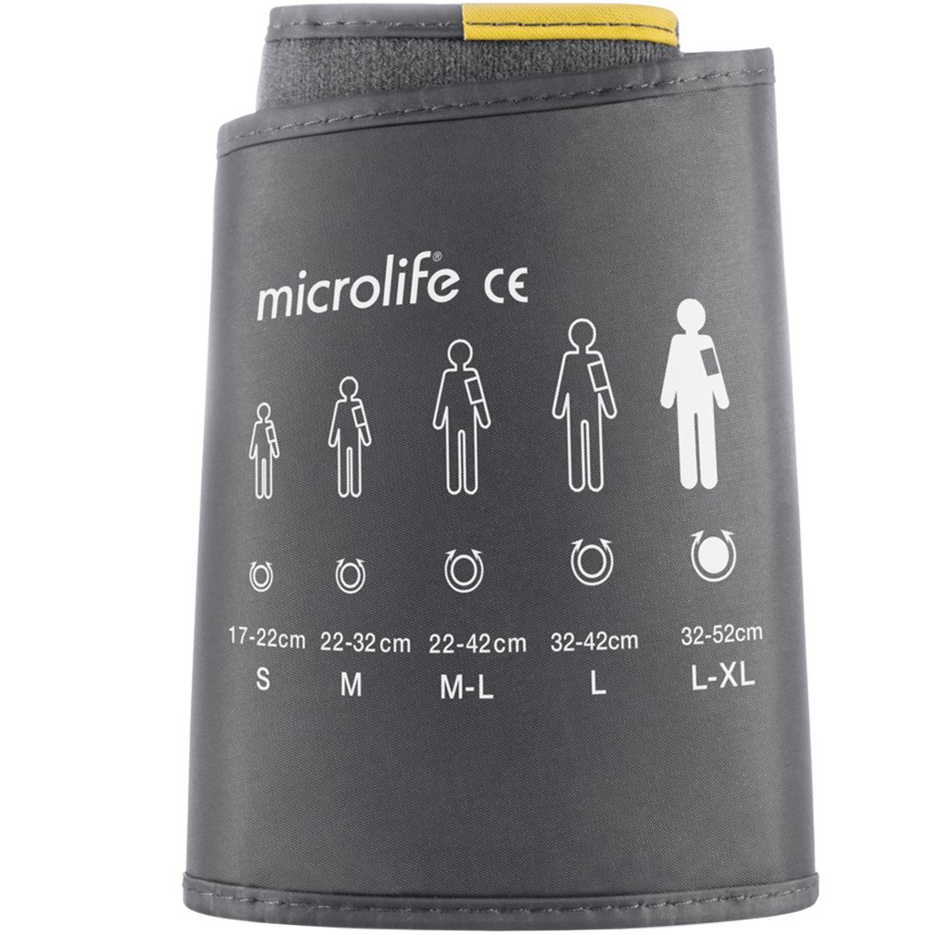 Microlife Conical Wide Range Soft Cuff for Uper Arm L-XL, 32-52 cm Περιχειρίδα Μπράτσου Πιεσόμετρου Ενηλίκων 1 Τεμάχιο