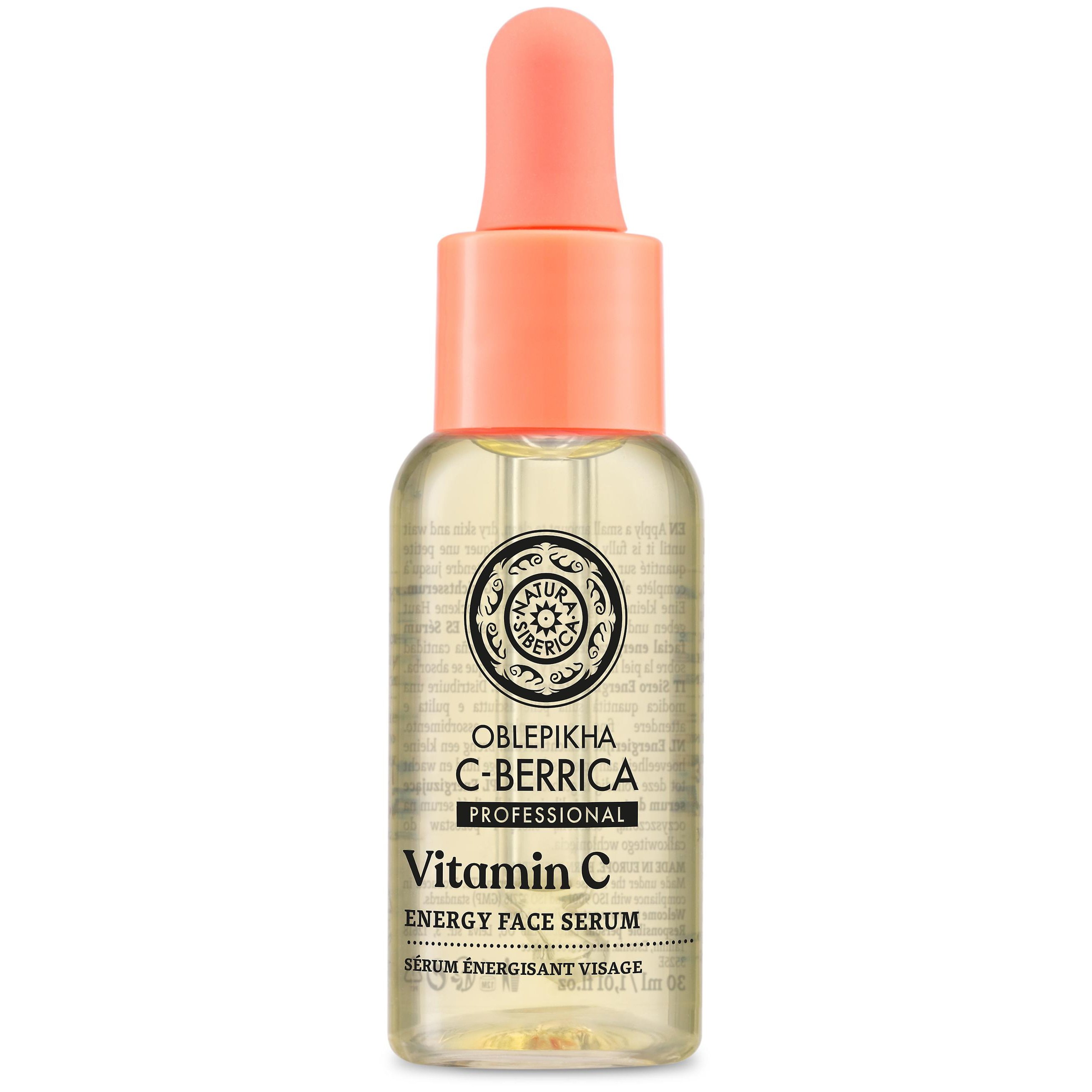 Natura Siberica Oblepikha C-Berrica Vitamin C Energy Face Serum Ορός Προσώπου με Βιταμίνη C για Ενέργεια 30ml