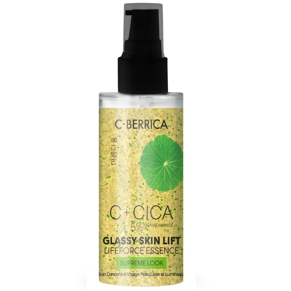 Natura Siberica C+Cica C-Berrica Supreme Look Glassy Skin Lift Ενυδατικός Ορός Προσώπου για Ανόρθωση & Λάμψη για Φωτεινή & Ελαστική Επιδερμίδα 50ml