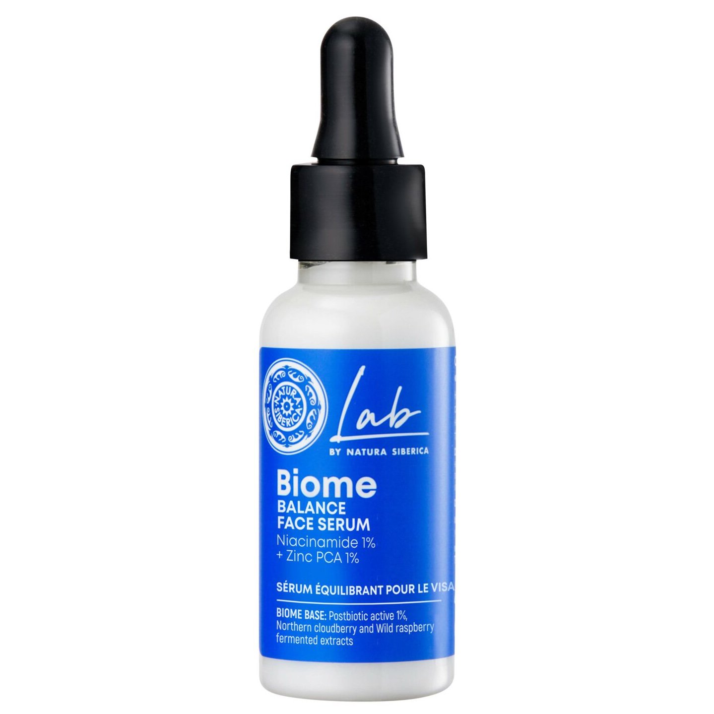 Natura Siberica Lab Biome Balance Face Serum Ορός Εξισορρόπησης Προσώπου με Νιασιναμίδη & Ψευδάργυρο 30ml