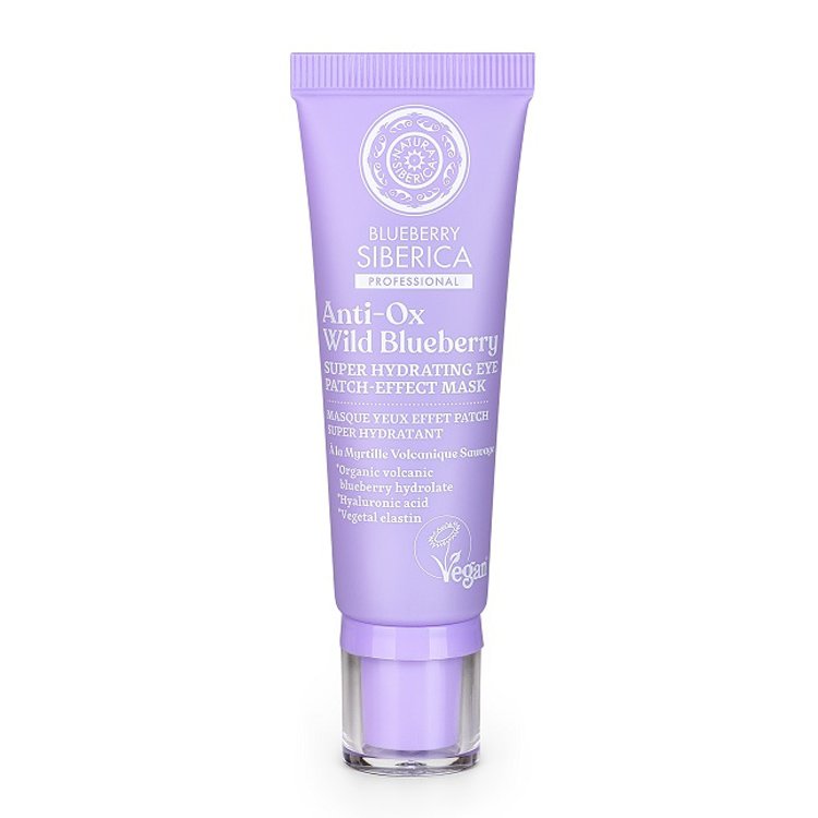 Natura Siberica Natura Siberica Anti-OX Wild Blueberry Super Hydrating Eye Patch-Effect Mask Super Ενυδατική Μάσκα Ματιών με Εφέ Patch 30ml