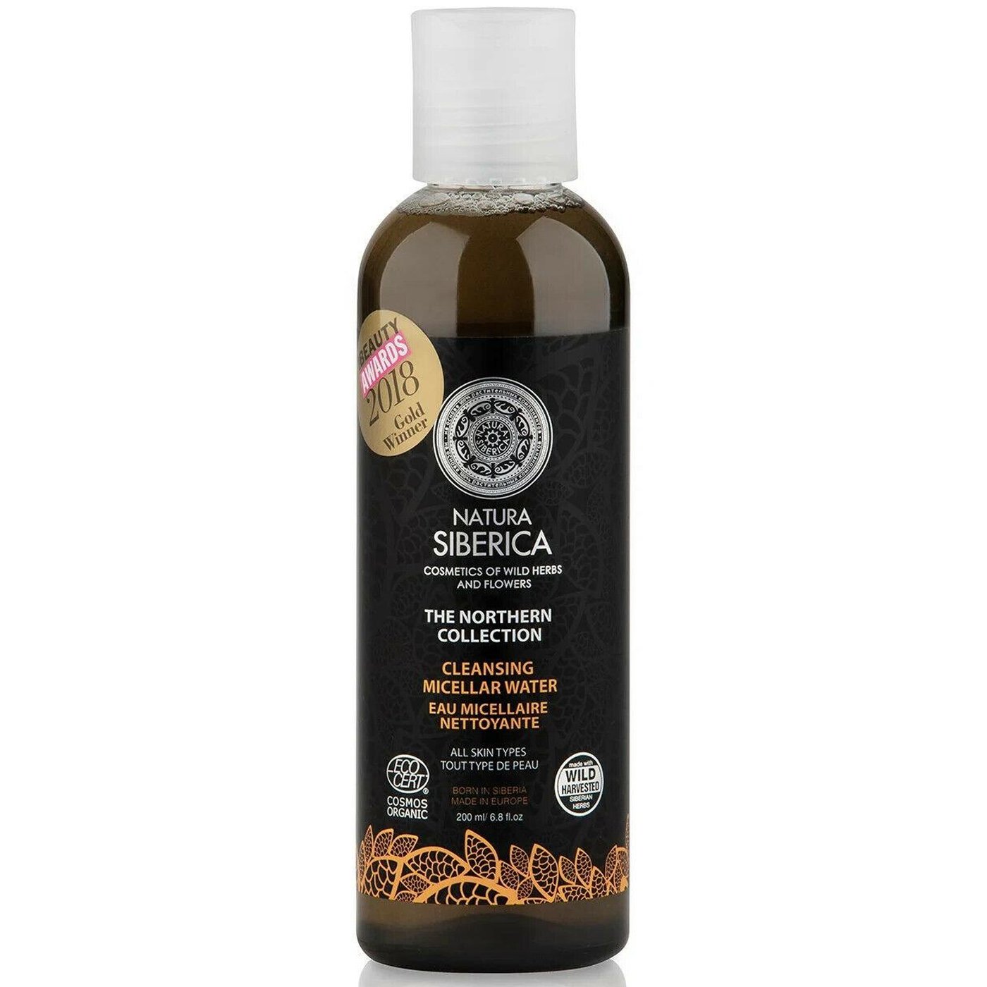 Natura Siberica Northern Collection Cleansing Micellar Water Νερό Καθαρισμού Προσώπου για την Απομάκρυνση των Ρύπων 200ml