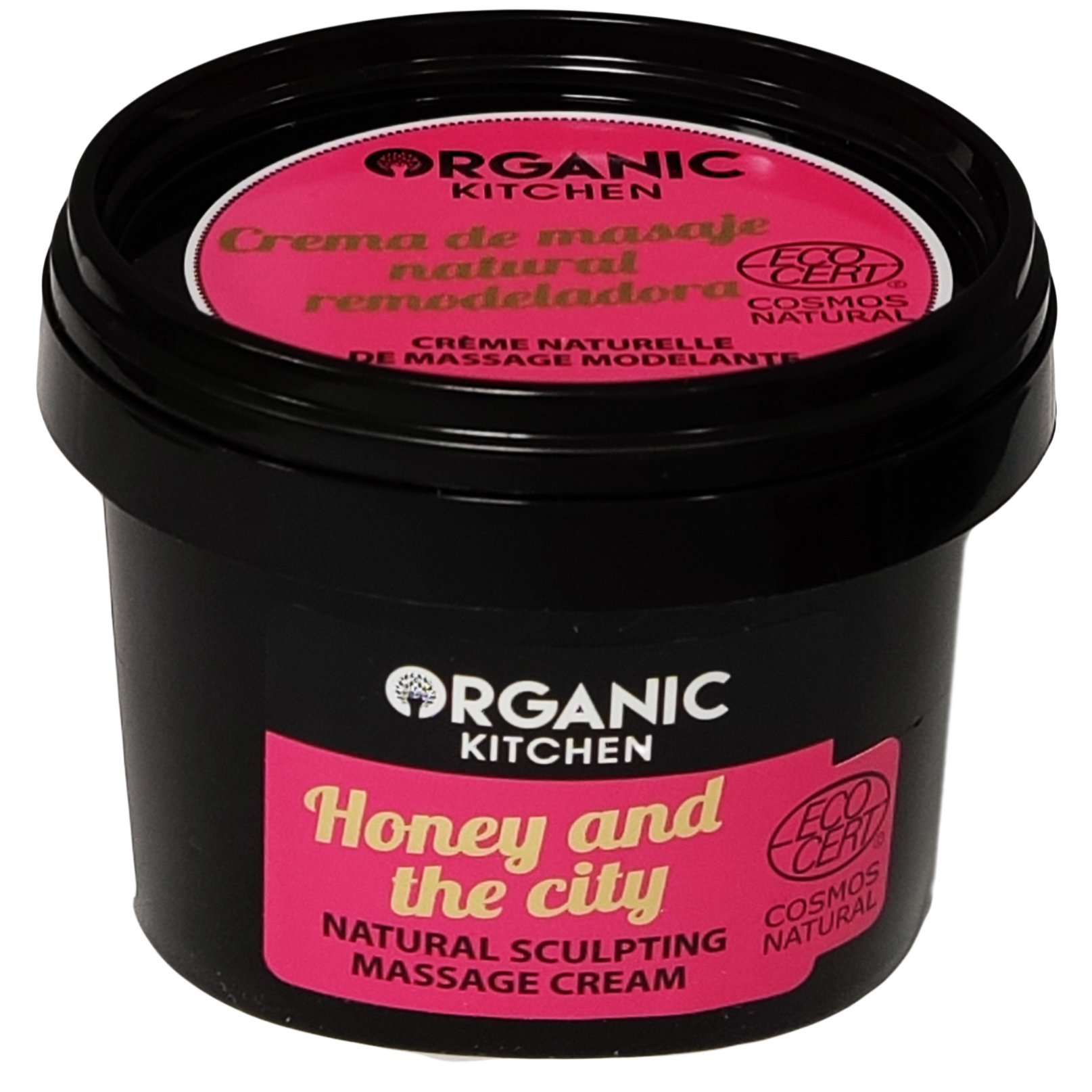Organic Kitchen Honey & the City Natural Sculpting Massage Cream Φυσική Κρέμα Μασάζ Κατά της Κυτταρίτιδας 100ml