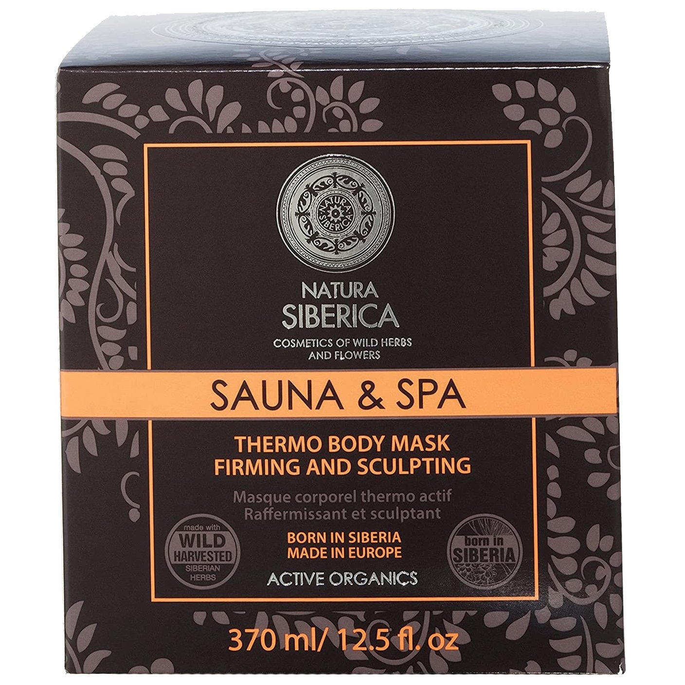 Natura Siberica Natura Siberica Sauna & Spa Thermo Body Mask Firming & Sculpting Ζεστή Μάσκα Σώματος για Αδυνάτισμα 370ml