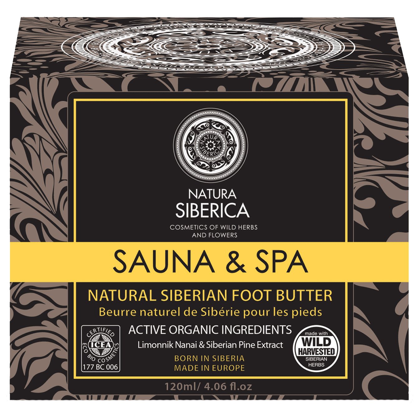 Natura Siberica Sauna & Spa Natural Siberian Foot Butter Τονωτικό Butter για τα Πόδια 120ml