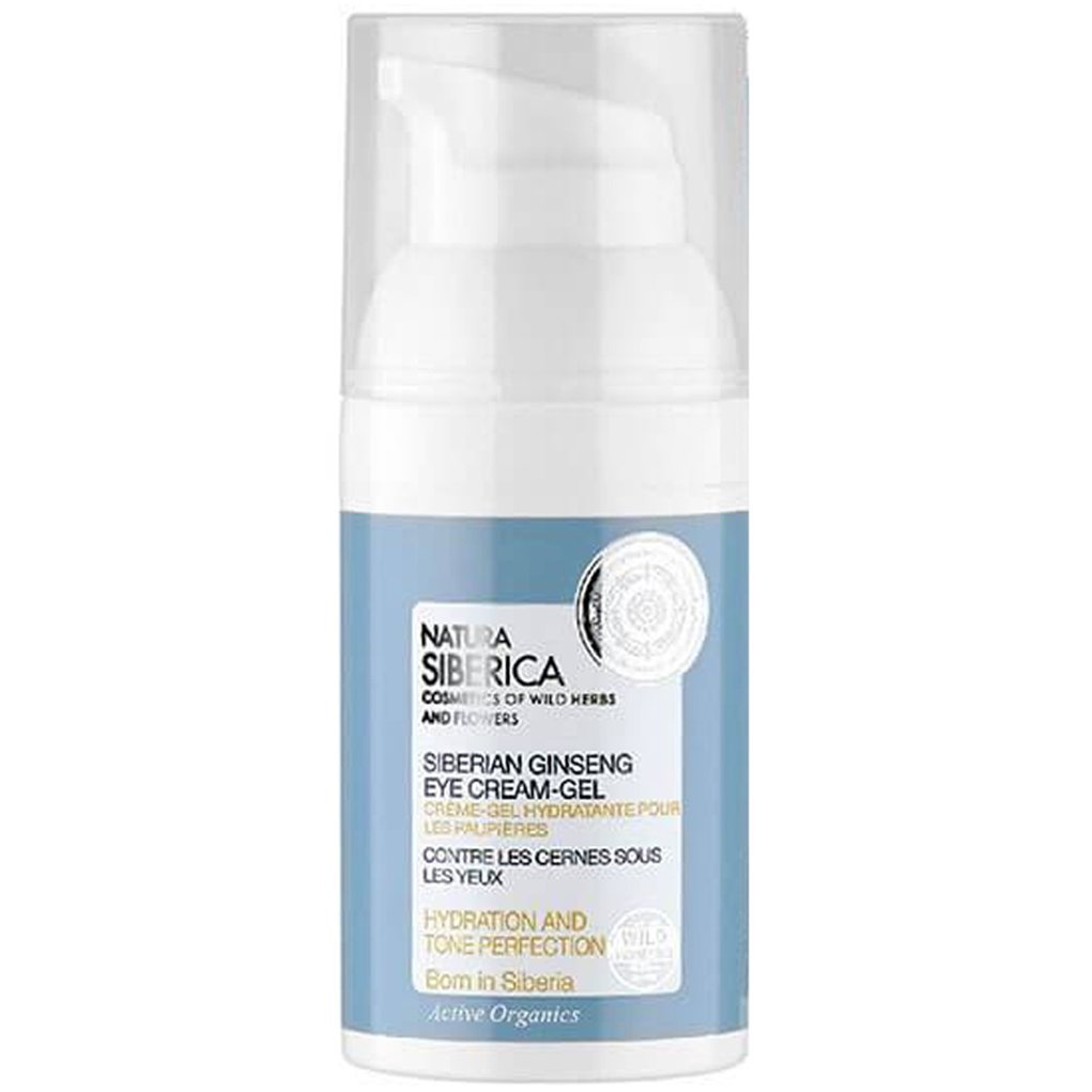 Natura Siberica Siberian Ginseng Eye Cream-Gel Κρέμα-Τζελ Ματιών με Ginseng Σιβηρίας, Κατά των Μαύρων Κύκλων 30ml