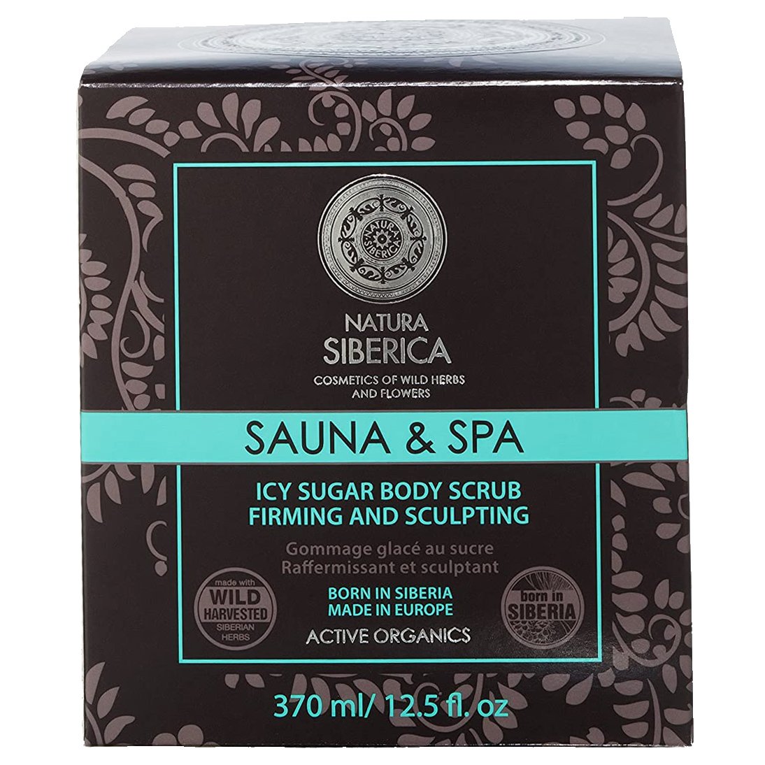 Natura Siberica Sauna & Spa Icy Sugar Body Scrub Firming & Sculpting Δροσιστικό Scrub Σώματος για Έντονη Σύσφιξη & Σμίλευση του Δέρματος 370ml