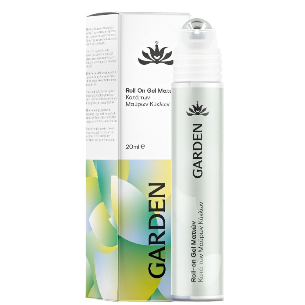Garden Garden Roll-on Eye Gel for Dark Circles Αντιρυτιδικό Roll-on Ματιών Κατά των Μαύρων Κύκλων & του Πρηξίματος 20ml
