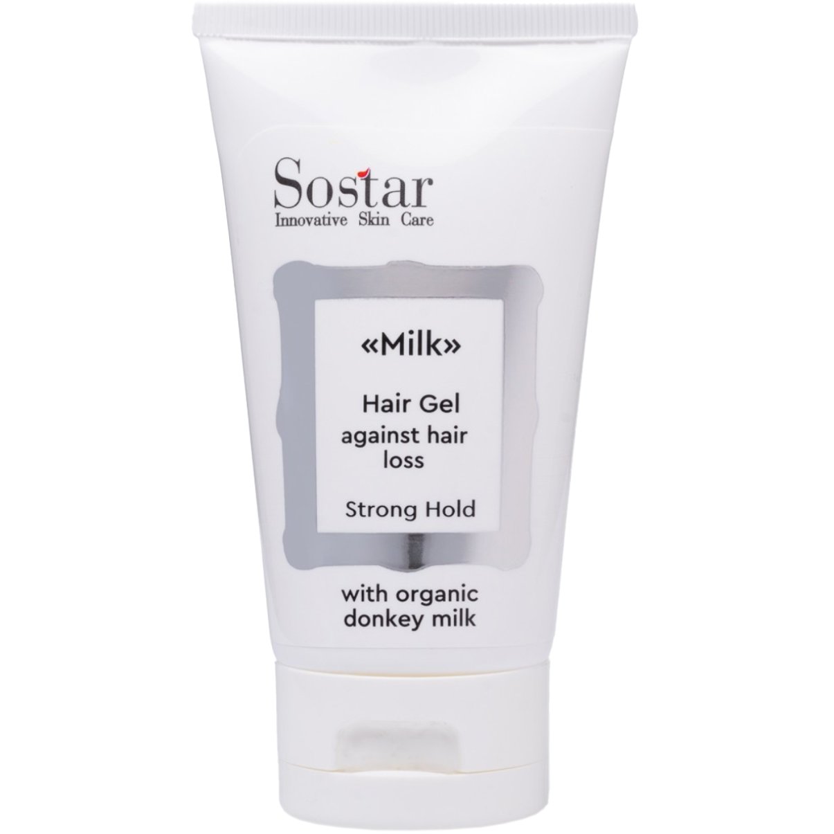 Sostar Το Γάλα Hair Gel for Men Strong Hold Ανδρικό Gel Μαλλιών Κατά της Τριχόπτωσης με Βιολογικό Γάλα Γαϊδούρας 50ml