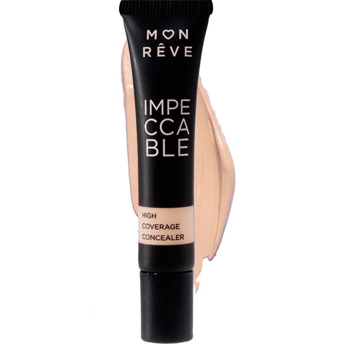 Mon Reve Impeccable High Coverage Concealer Υγρό Κονσίλερ Υψηλής Κάλυψης με Ματ Τελείωμα 8ml - No 102