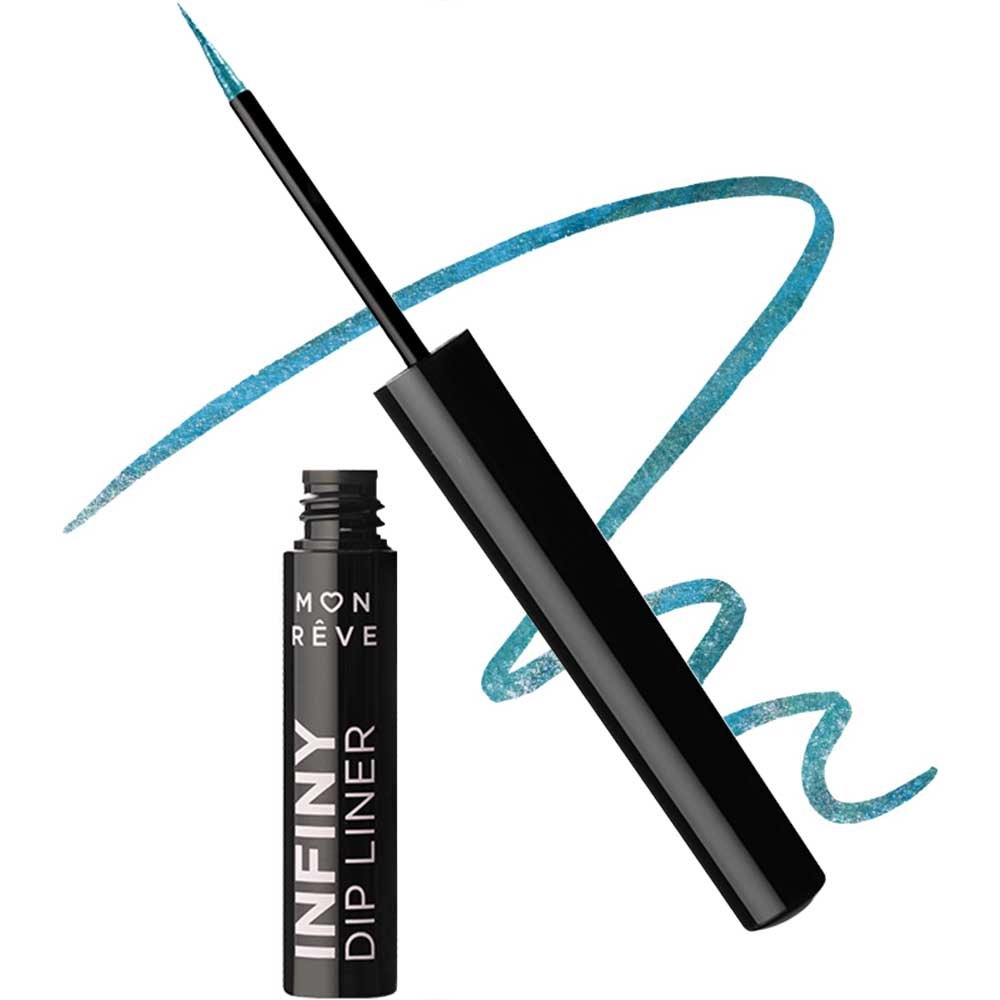 Mon Reve Infiny Dip Liner Waterproof Ultra Long-Wear Liquid Eyeliner Αδιάβροχο Υγρό Eyeliner Πολύ Μεγάλης Διάρκειας 2ml - 09 Turquoise