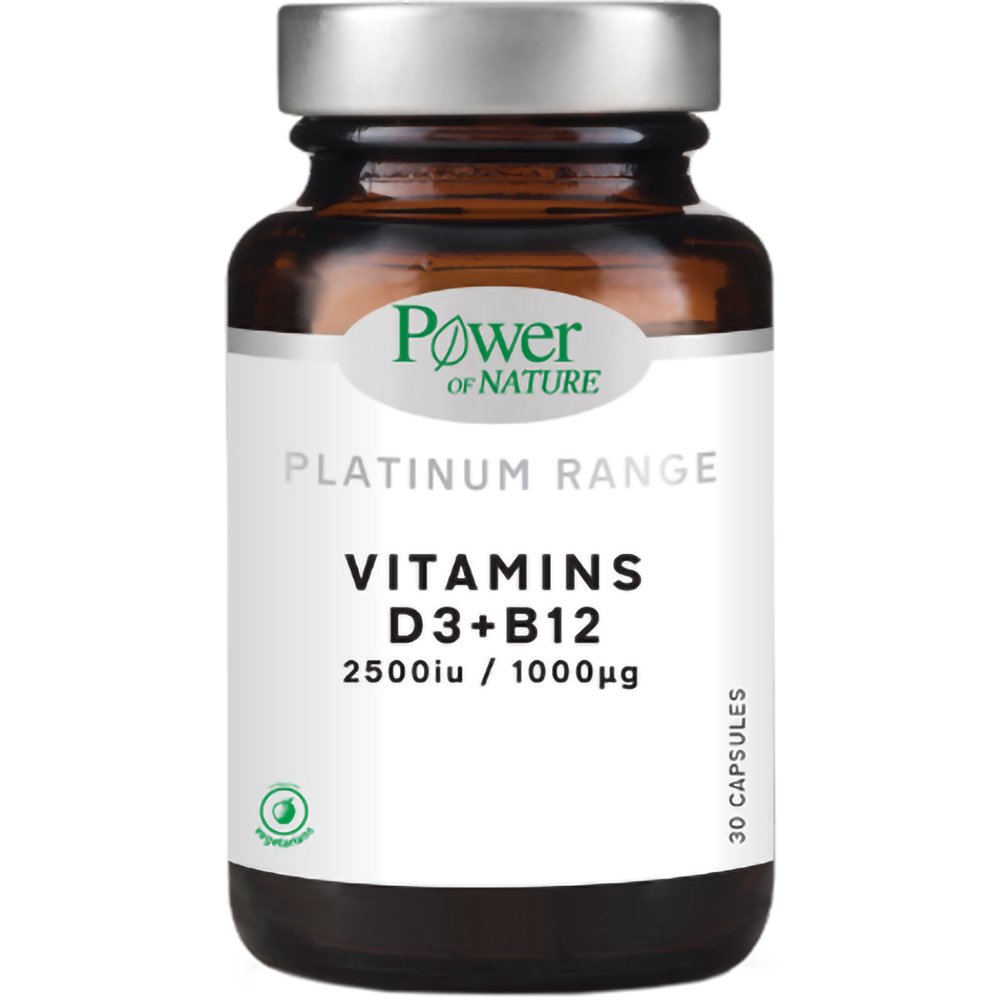 Power Health Βιταμίνη D3 και B12 30caps 11.18€