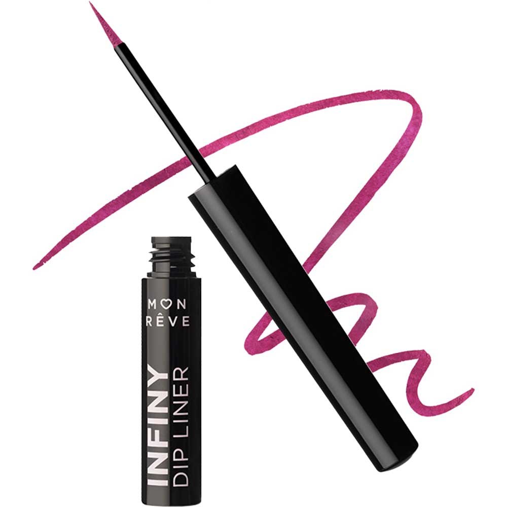 Mon Reve Mon Reve Infiny Dip Liner Waterproof Ultra Long-Wear Liquid Eyeliner Αδιάβροχο Υγρό Eyeliner Πολύ Μεγάλης Διάρκειας 2ml - 12 Rasberry