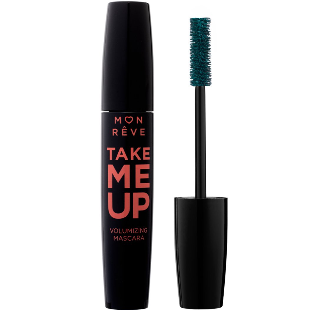 Mon Reve Mon Reve Take Me Up Mascara Μάσκαρα για Όγκο & Μήκος με Μία Μόνο Κίνηση 12ml - 04 Emerald