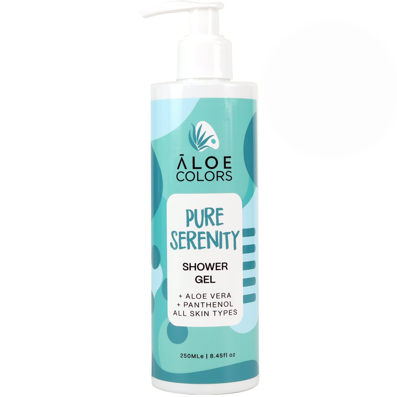 Aloe Colors Pure Serenity Shower Gel Αφρόλουτρο για Θρέψη & Ενυδάτωση με Βιολογική Αλόη & Άρωμα Μανόλιας 250ml